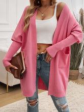 Load image into Gallery viewer, Devine Open Front Long Sleeve Cardigan **5-10 biz day shipping**