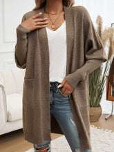 Load image into Gallery viewer, Devine Open Front Long Sleeve Cardigan **5-10 biz day shipping**