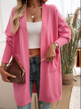 Load image into Gallery viewer, Devine Open Front Long Sleeve Cardigan **5-10 biz day shipping**