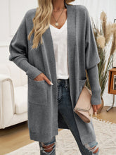Load image into Gallery viewer, Devine Open Front Long Sleeve Cardigan **5-10 biz day shipping**