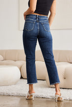 Load image into Gallery viewer, RFM Crop Dylan Full Size Tummy Control Distressed High Waist Raw Hem Jeans