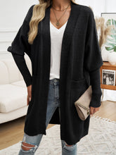 Load image into Gallery viewer, Devine Open Front Long Sleeve Cardigan **5-10 biz day shipping**