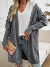 Load image into Gallery viewer, Devine Open Front Long Sleeve Cardigan **5-10 biz day shipping**