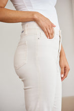 Load image into Gallery viewer, RFM Mini Mia Full Size Tummy Control High Waist Raw Hem Jeans