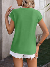 Load image into Gallery viewer, Mandy Rolled Cap Sleeve Round Neck Sweater Vest ** 5-10 biz days shipping**
