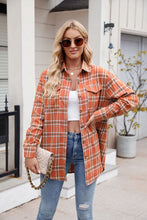 Load image into Gallery viewer, Mandy Plaid Button Up Long Sleeve Shirt **5-10 business day shipping!**