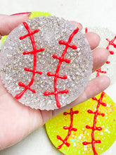 Load image into Gallery viewer, Handpainted softball/baseball freshie