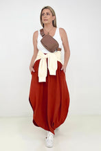 Load image into Gallery viewer, Zenana "Sydney" Smocked Waist Side Slit Maxi Skirt