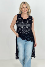 Load image into Gallery viewer, ADORA Crochet Sleeveless Top