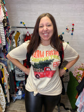 Load image into Gallery viewer, Farm Fresh Christmas Trees graphic tee