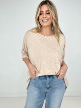 Load image into Gallery viewer, Zenana "Modish Comfort" Rayon Oversized Front Pocket Top