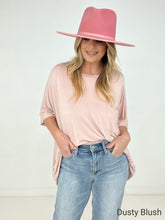 Load image into Gallery viewer, Zenana "Modish Comfort" Rayon Oversized Front Pocket Top
