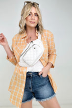 Load image into Gallery viewer, ADORA Button Down Plaid Shirt