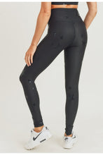 Load image into Gallery viewer, PLUS Foil Star Leggings-- FINAL SALE!