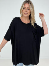 Load image into Gallery viewer, Zenana "Modish Comfort" Rayon Oversized Front Pocket Top