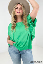 Load image into Gallery viewer, White Birch Short Sleeve Solid Knit Top