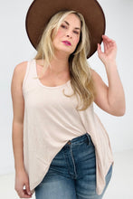 Load image into Gallery viewer, Zenana Oversized Shark Bite Tank Top