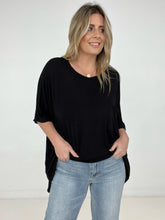 Load image into Gallery viewer, Zenana "Modish Comfort" Rayon Oversized Front Pocket Top