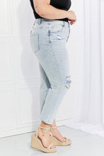 Load image into Gallery viewer, VERVET Stand Out Full Size Distressed Cropped Jeans