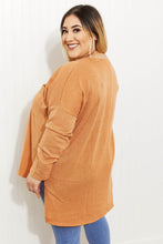 Load image into Gallery viewer, Zenana This Weekend Full Size Melange Jacquard High-Low Sweater