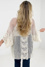 Load image into Gallery viewer, Adora Solid Popcorn Crochet Cardigan