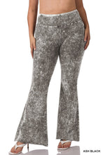 Load image into Gallery viewer, Zenana Acid Wash High Waist Raw Edge Hem Pants