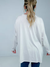 Load image into Gallery viewer, Zenana Luxe Rayon Oversized Round Neck Front Pocket Top