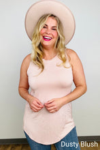 Load image into Gallery viewer, Zenana Luxe Rayon Solid Sleeveless Hi-Low Hem Top