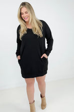 Load image into Gallery viewer, Zenana Soft Stretch F/Terry Drop Shoulder Longline Top