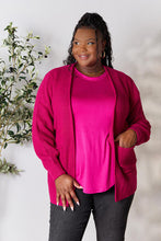 Load image into Gallery viewer, Zenana Full Size Waffle-Knit Open Front Cardigan