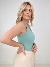 Load image into Gallery viewer, Zenana Premium Cotton Racerback Tank Bodysuit