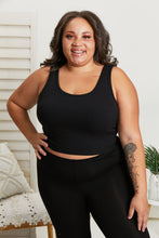 Load image into Gallery viewer, White Birch Take Me With Full Size Longline Bralette with Removable Pads in Black