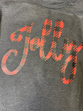 Load image into Gallery viewer, Jolly on dark gray graphic tee