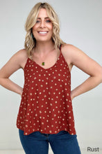Load image into Gallery viewer, Jade By Jane Floral Print Spaghetti Strap Top