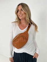 Load image into Gallery viewer, The Amber Bag: Rhombus Pattern Crossbody Waist Bag 3 Colors (Only Ships to US)