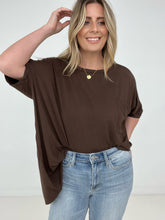 Load image into Gallery viewer, Zenana "Modish Comfort" Rayon Oversized Front Pocket Top