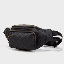 Load image into Gallery viewer, The Amber Bag: Rhombus Pattern Crossbody Waist Bag 3 Colors (Only Ships to US)