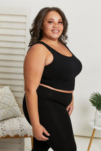 Load image into Gallery viewer, White Birch Take Me With Full Size Longline Bralette with Removable Pads in Black