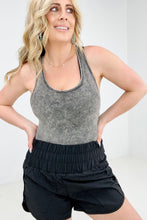 Load image into Gallery viewer, Zenana Acid Wash Racerback Tank Bodysuit