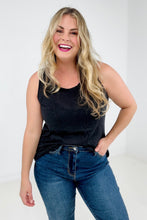 Load image into Gallery viewer, White Birch Short Sleeve Solid Knit Tank Top