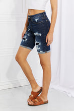 Load image into Gallery viewer, Judy Blue Lucy High Rise Patch Bermuda Shorts