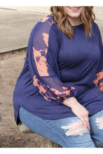 Load image into Gallery viewer, Jet Setter Bubble Sleeve Top