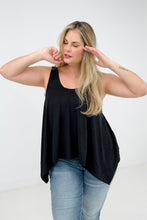 Load image into Gallery viewer, Zenana Oversized Shark Bite Tank Top