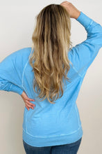 Load image into Gallery viewer, Zenana Pigment Dyed French Terry Pullover With Pockets