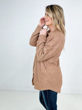 Load image into Gallery viewer, Plush Button Down Pocketed Shirt Jacket