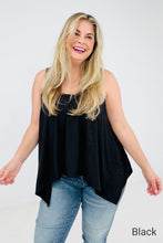 Load image into Gallery viewer, Zenana Oversized Shark Bite Tank Top