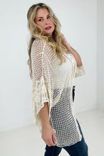 Load image into Gallery viewer, Adora Solid Popcorn Crochet Cardigan