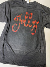 Load image into Gallery viewer, Jolly on dark gray graphic tee