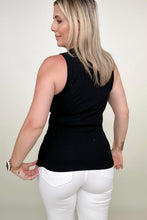 Load image into Gallery viewer, Solid Round Neck Ribbed Tank Top