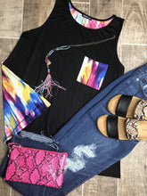 Load image into Gallery viewer, Cascading Rainbow tank- FINAL SALE!